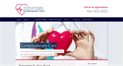 Desktop Screenshot of nshcardiovascularcare.com